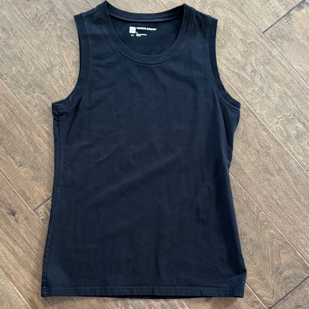 GAP Classic Black Tank Top